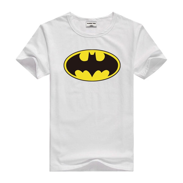 DMDM PIG Batman Superman Short Sleeve T-Shirts For Boys Girl Tops Kids Clothing