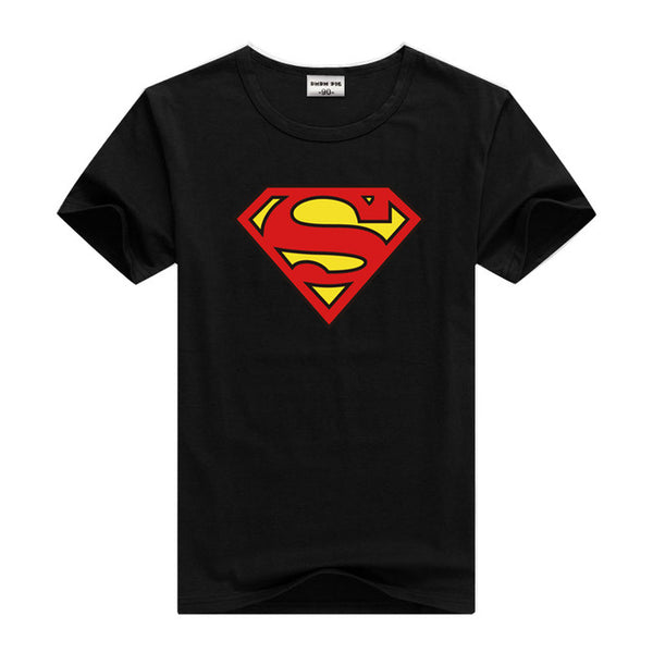 batman superman logo shirt