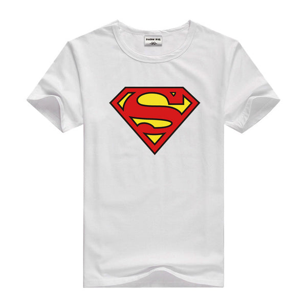 DMDM PIG Batman Superman Short Sleeve T-Shirts For Boys Girl Tops Kids Clothing